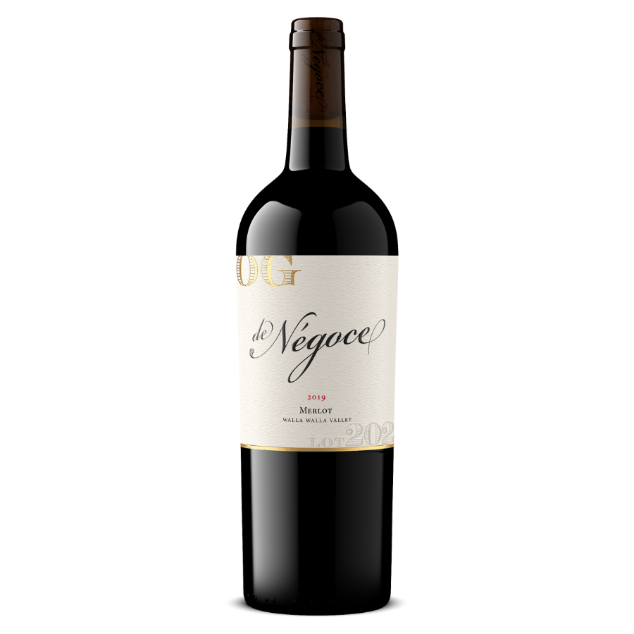 Lot 202  2019 Walla Walla Merlot 750ml – de Négoce